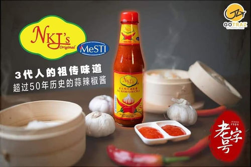 50 years history NKJ's Kampung Koh Garlic Chili Sauce