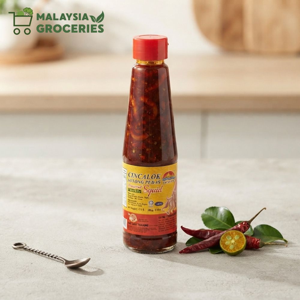 Cincalok Sotong Pedas (Spicy Fermented Squid)