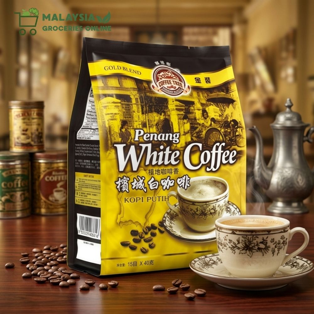 Coffee Tree Gold Blend Penang White Coffee (40g x 15's)