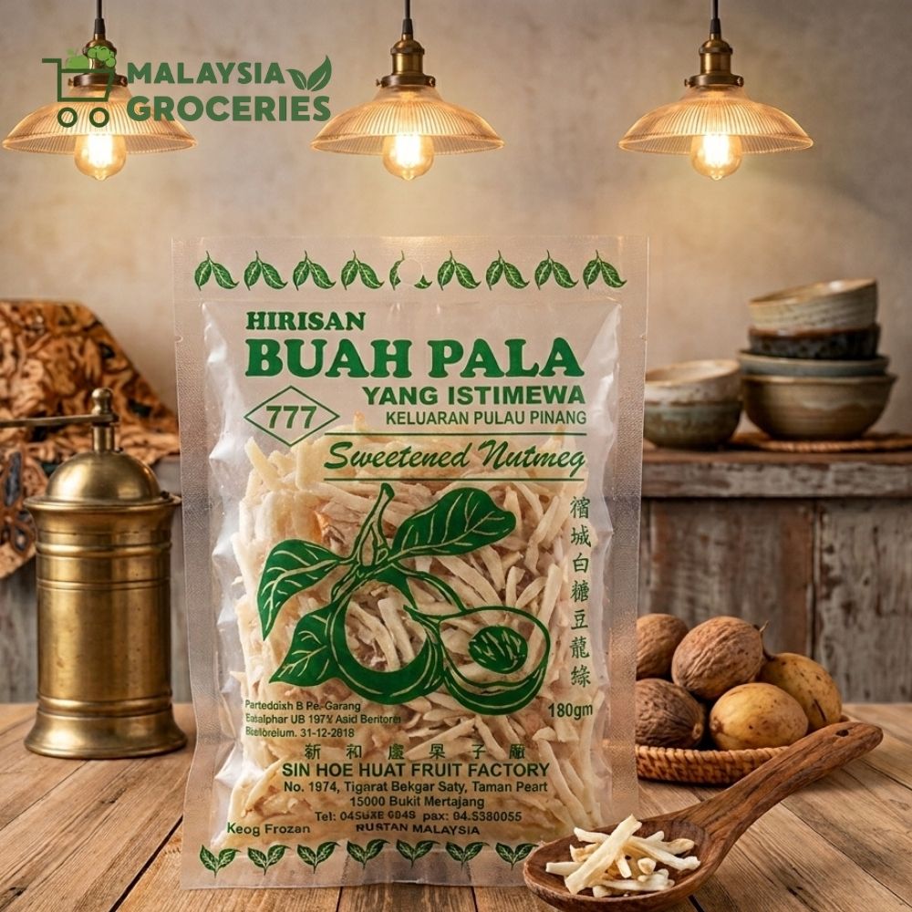 Preserved Nutmeg Slice / Nutmeg Shredded Buah Pala