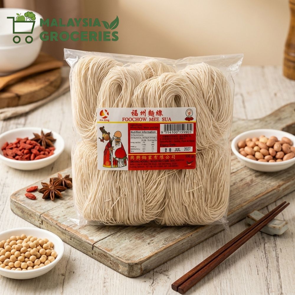 Foochow Mee Sua Mee Suah / Hand-Pulled Wheat Noodles
