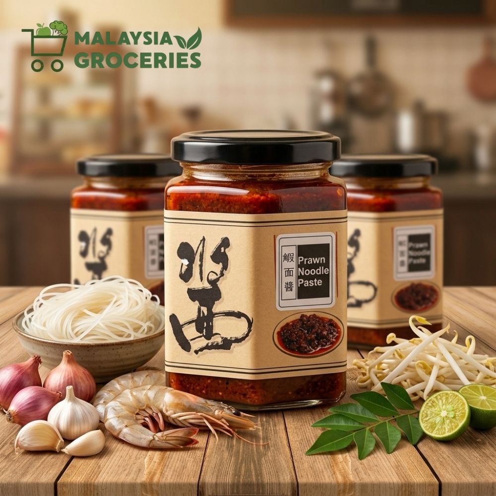 Penang Prawn Noodle Sauce / Nyonya Steam Fish Sauce similar with ming ang / Satay Celup Sauce