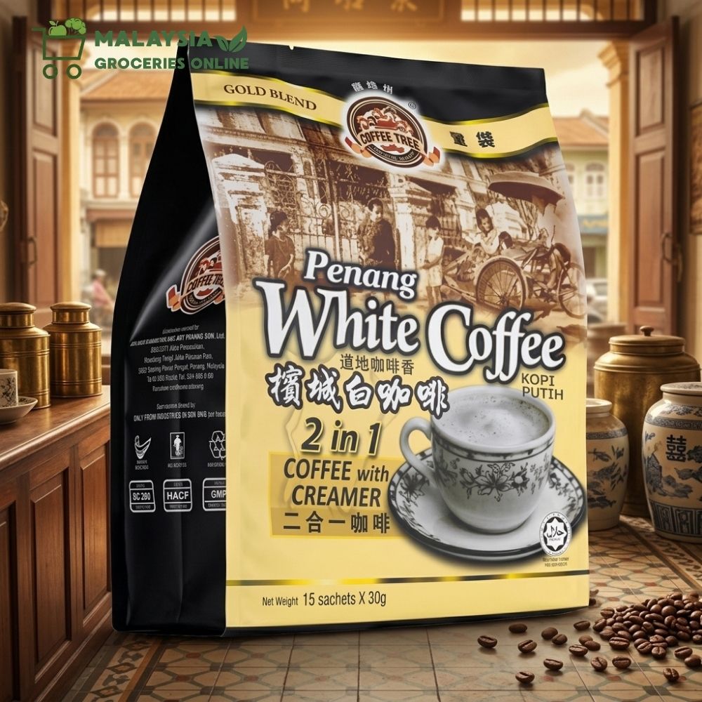 Coffee Tree Gold Blend Penang White Coffee (40g x 15's)