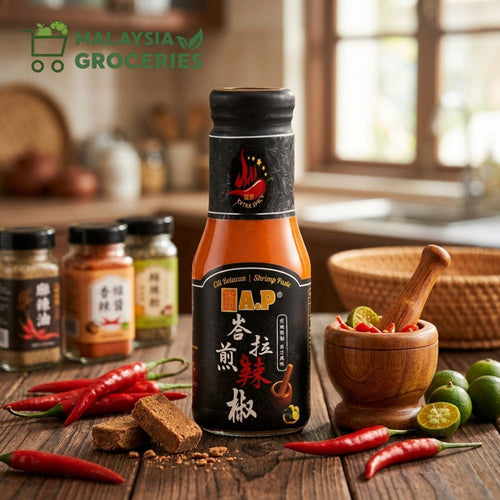 A&P Garlic Chili Sauce / Chili Belacan AP Extra Spicy Chili Padi Garlic Sauce