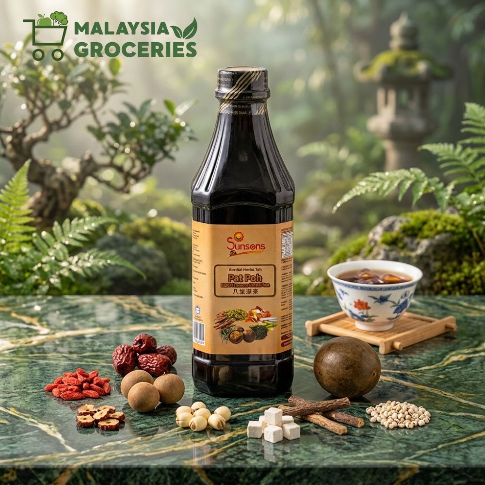 Sunsons Pat Poh Herbal Tea / Water Chestnut & Sugarcane Concentrator
