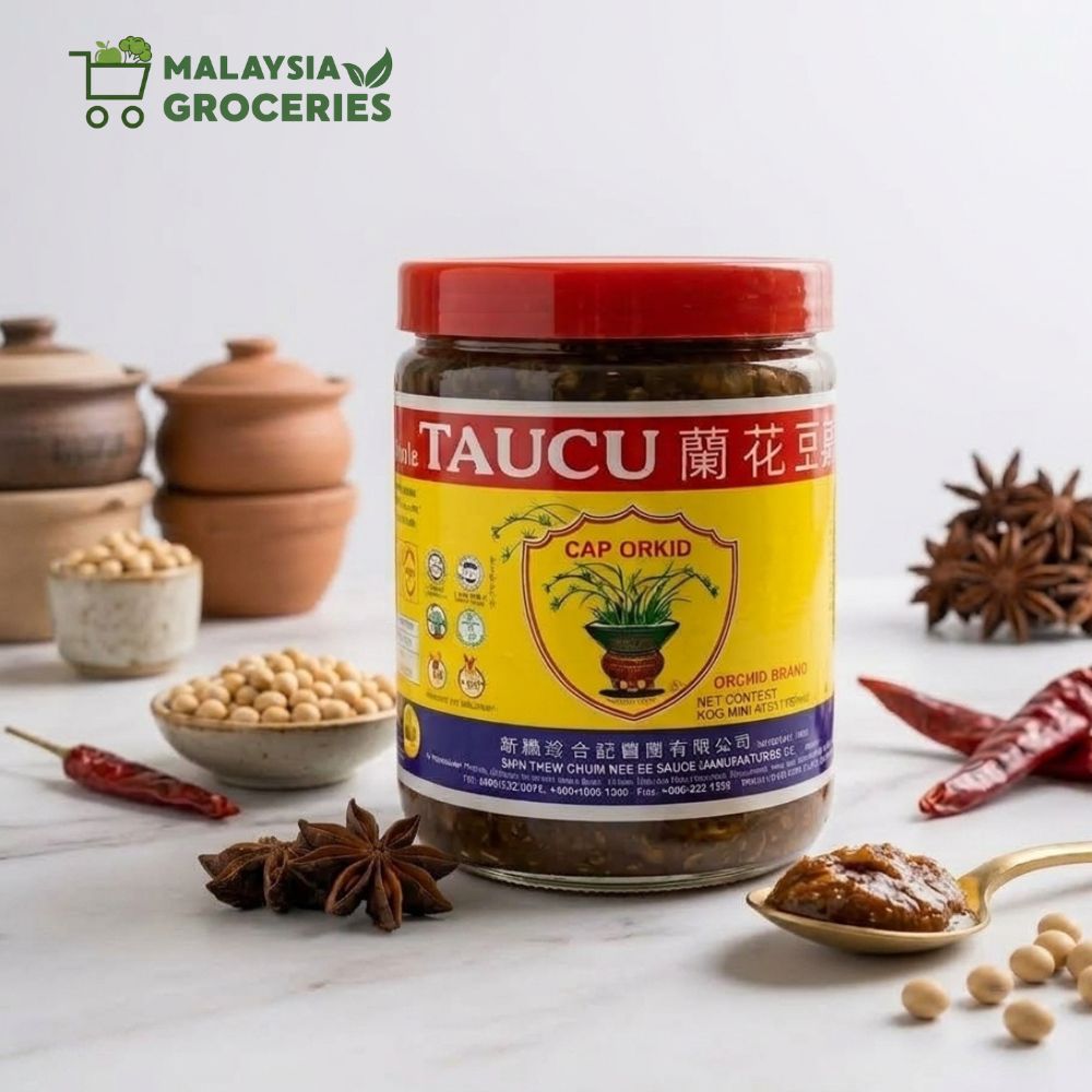 Orchid Brand Sweet Sauce / Taucu Minced Paste