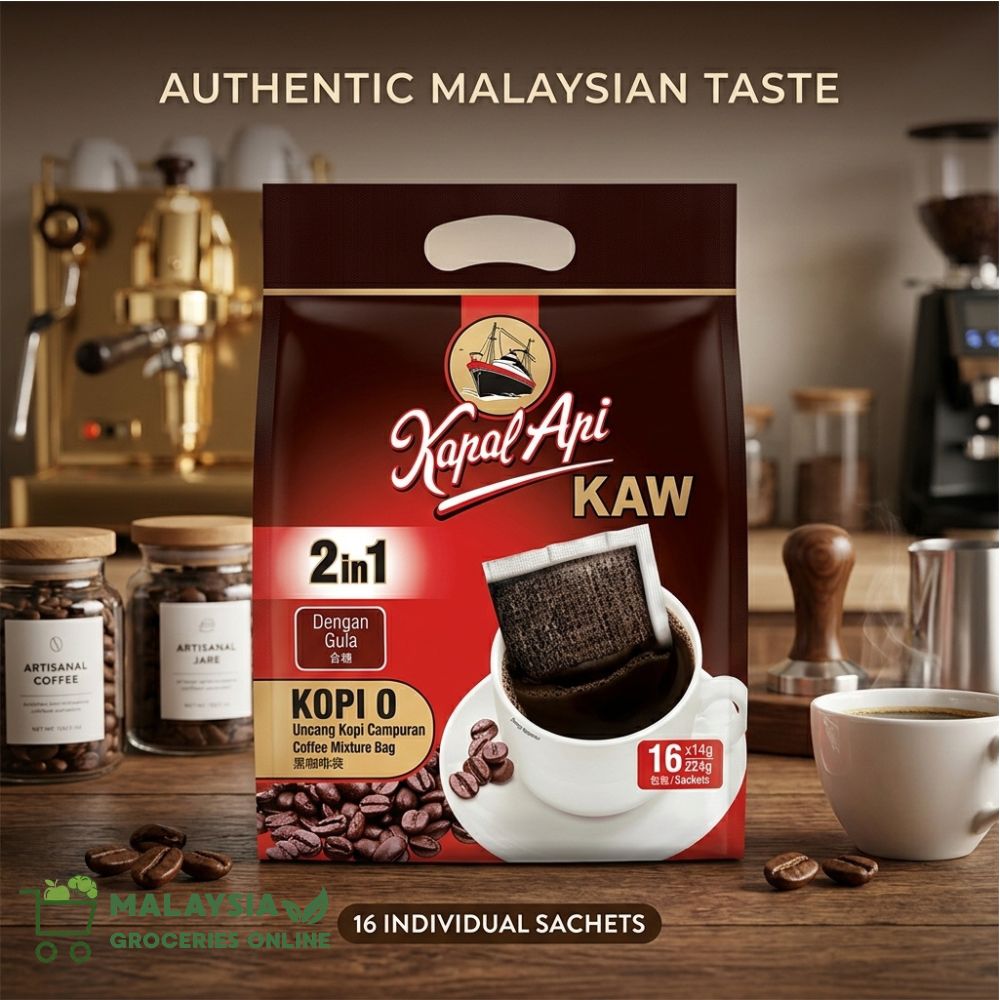 Indonesia Kapal Api Kaw Kopi O Kosong No Sugar / Black Coffee