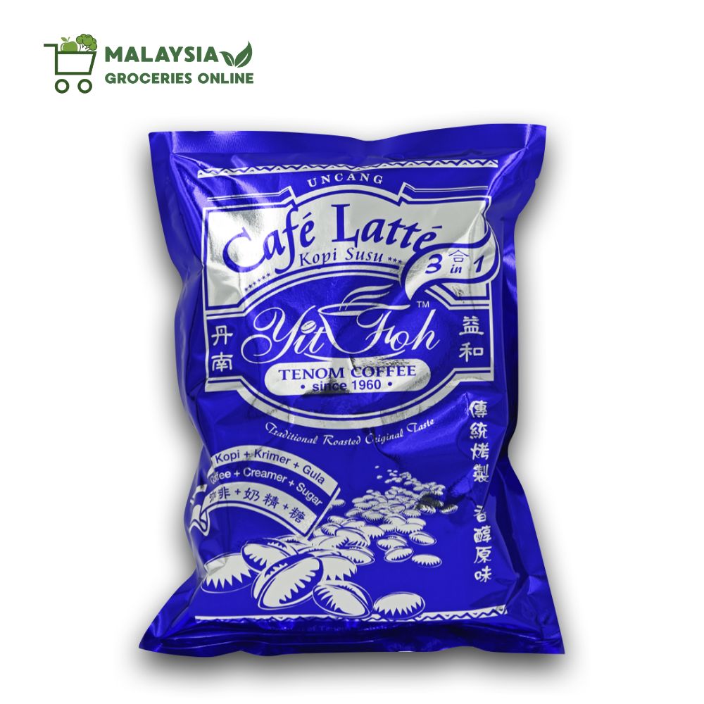 Yit Foh Tenom Latte 3 in 1 Sabah Roasted Coffee Traditional by hand Malaysia