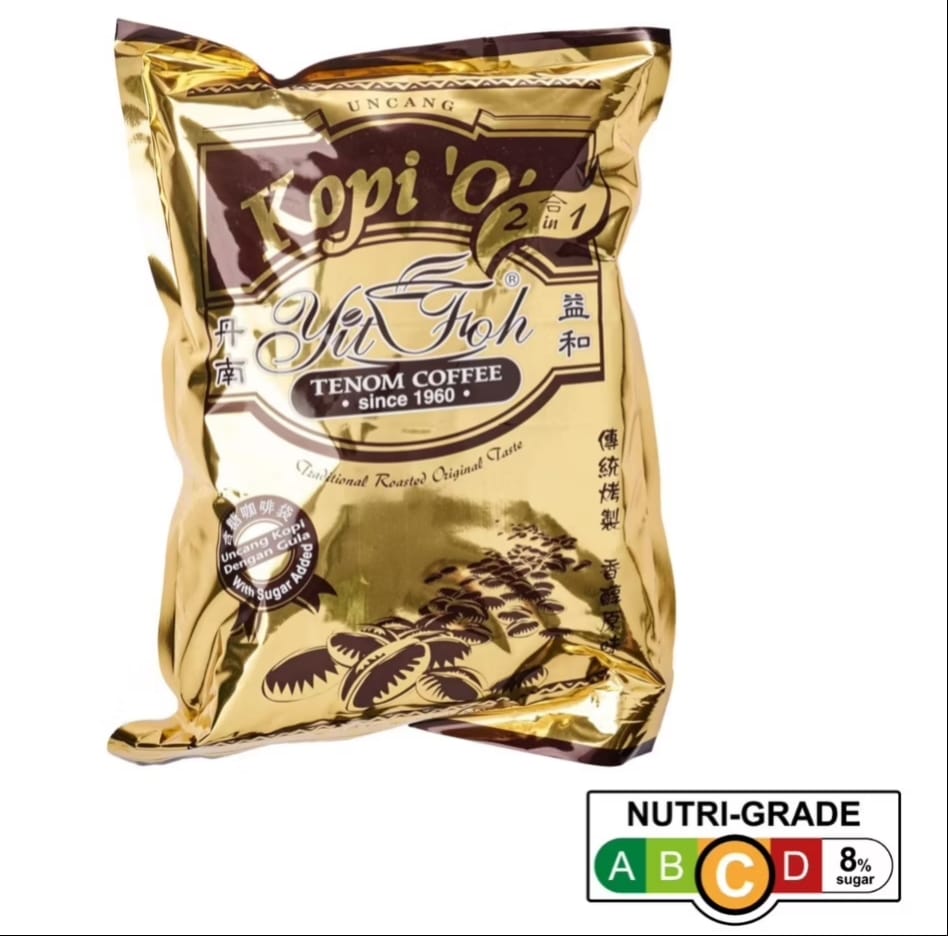 Yit Foh Tenom Latte 3 in 1 Sabah Roasted Coffee Traditional by hand Malaysia