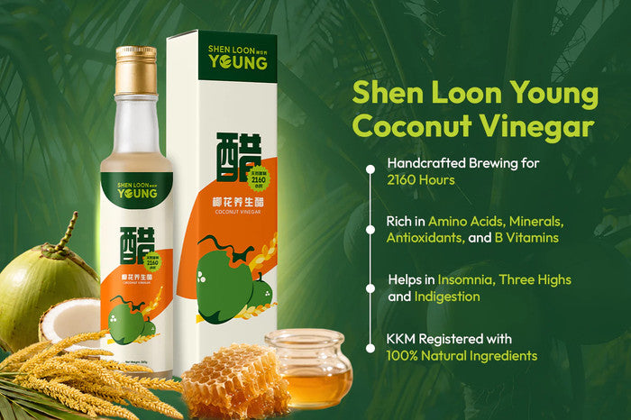 Shen Loon Young Natural Coconut Flower Vinegar Artvine Coconut Vinegar